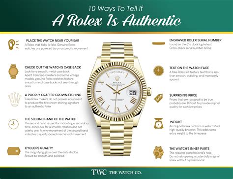 how to tell if a vintage rolex is real